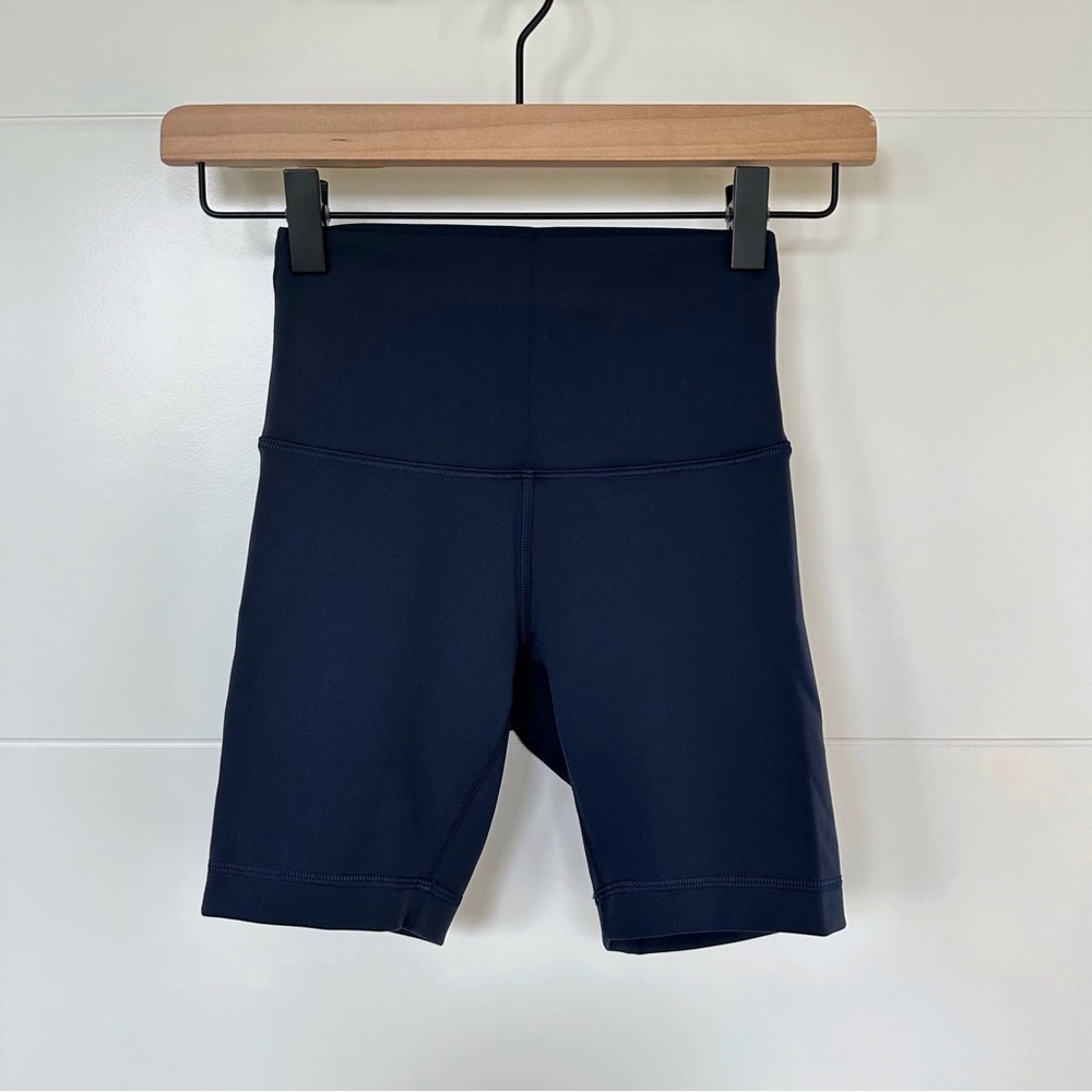 Lululemon Wunder Train High-Rise Short 6" True Navy Size 2